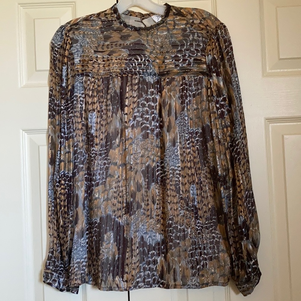 Bills Haire silk blouse